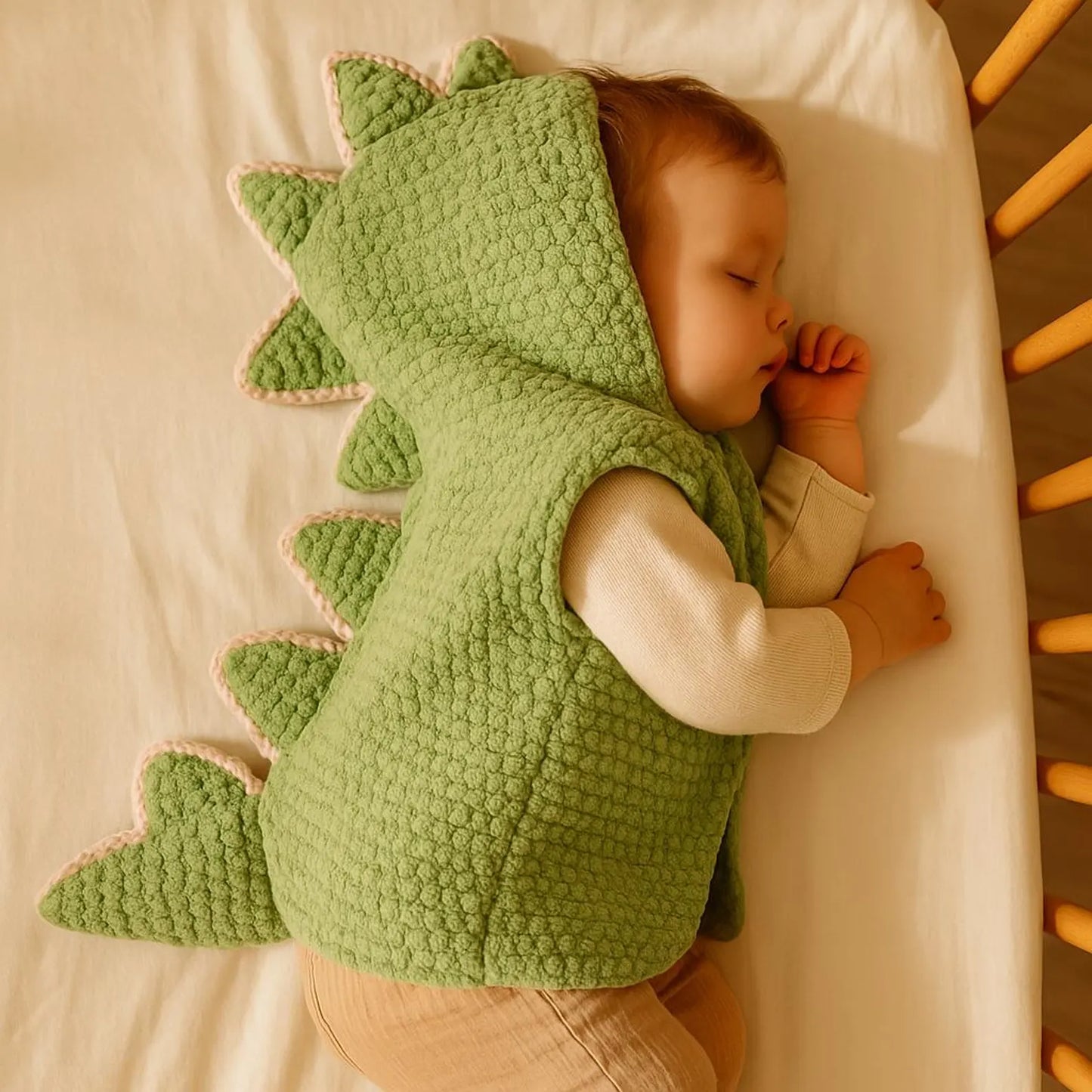 Crochet Dinosaur Vest Pattern for Children