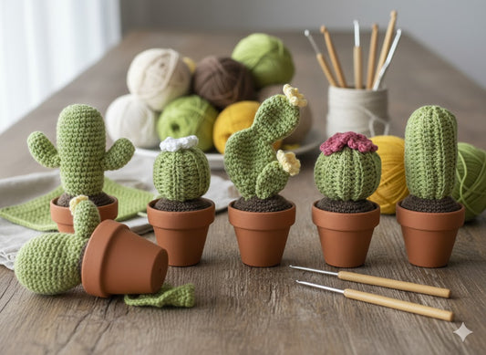 Cactus Crew Crochet Patterns 🤠🌵